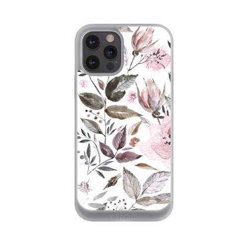Apple iPhone 12 Pro Max NIVOpure Aquarell braune Rosenblüten