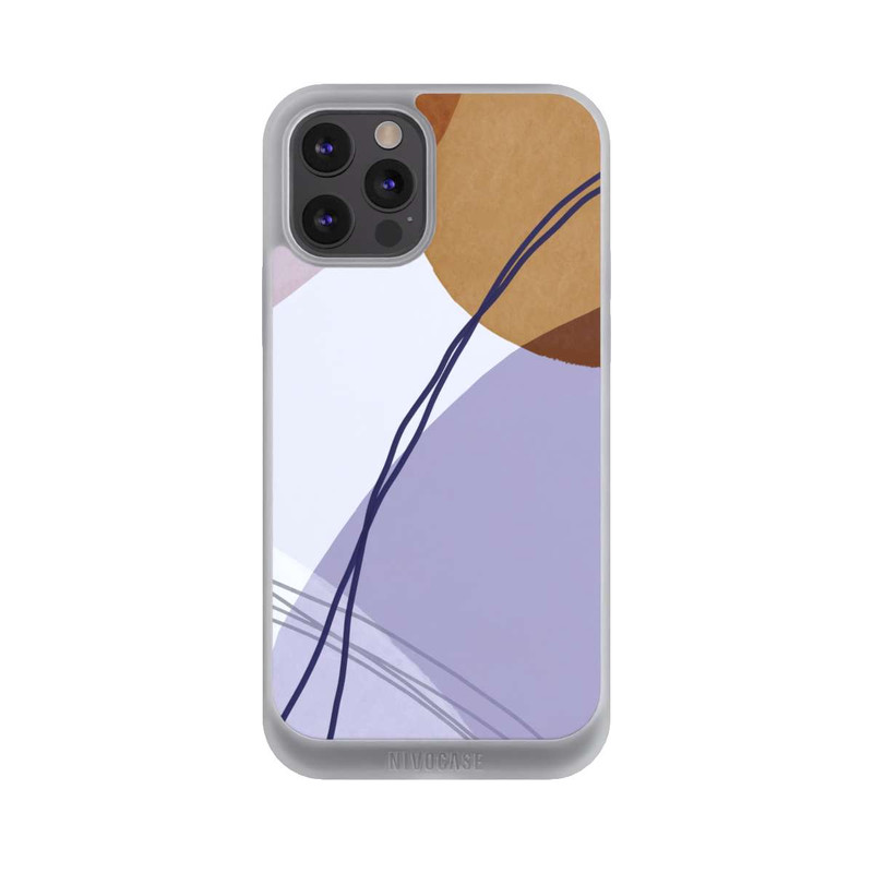 iPhone 12 Pro Max NIVOpure Grafisch 266 Violet