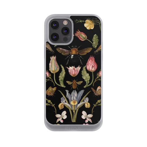 Apple iPhone 12 Pro Max NIVOpure Wildblumen und Biene Schwarz
