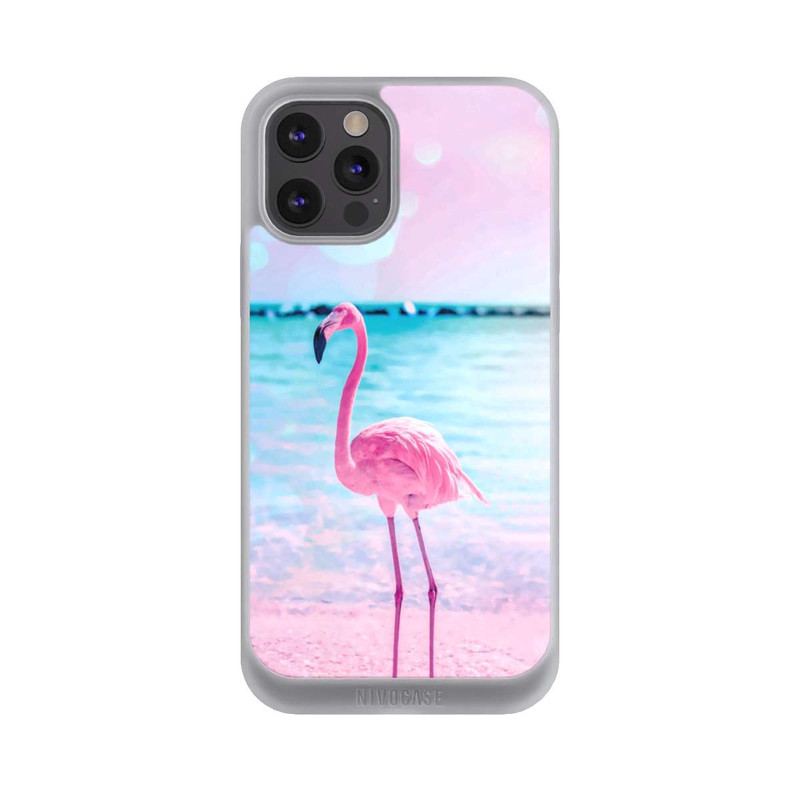iPhone 12 Pro Max NIVOpure Fantaisie Flamant Rose