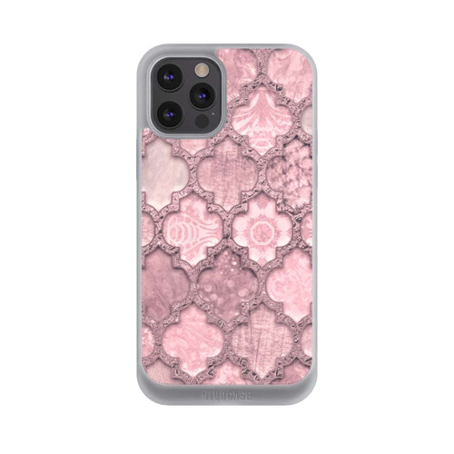 Apple iPhone 12 Pro Max NIVOpure Marokko Fliesen rosa