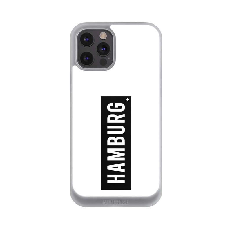 iPhone 12 Pro Max NIVOpure HSV Hamburg Schwarz Weiss