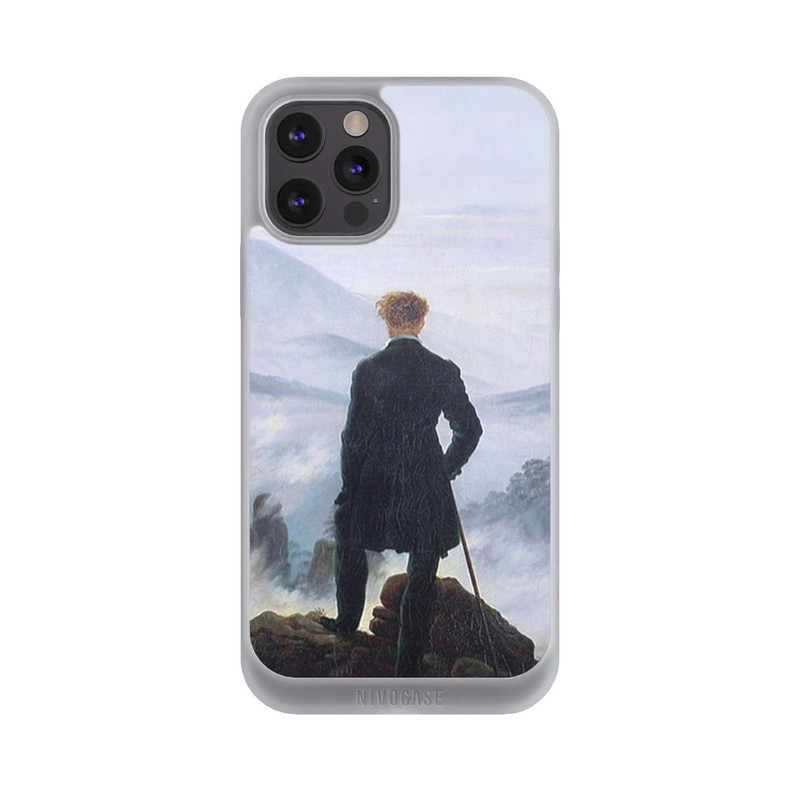 iPhone 12 Pro Max NIVOpure Le Vagabond au-dessus de la Mer de Brouillard