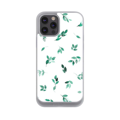 Apple iPhone 12 Pro Max NIVOpure Fall Leaves Green Eucalyptus