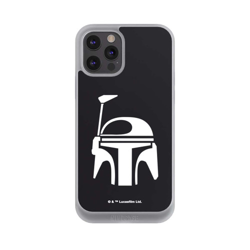 Apple iPhone 12 Pro Max NIVOpure Boba Fett Helm Schwarz