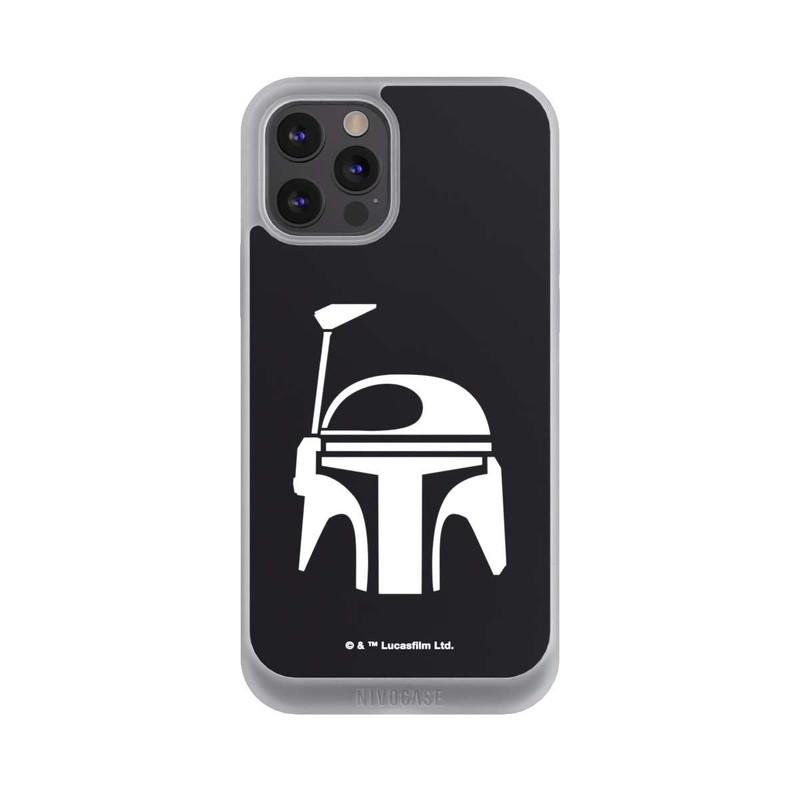 iPhone 12 Pro Max NIVOpure Boba Fett Helm Schwarz