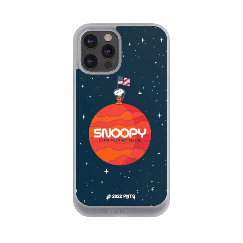 iPhone 12 Pro Max NIVOpure Snoopy Weltraumreisender Orange
