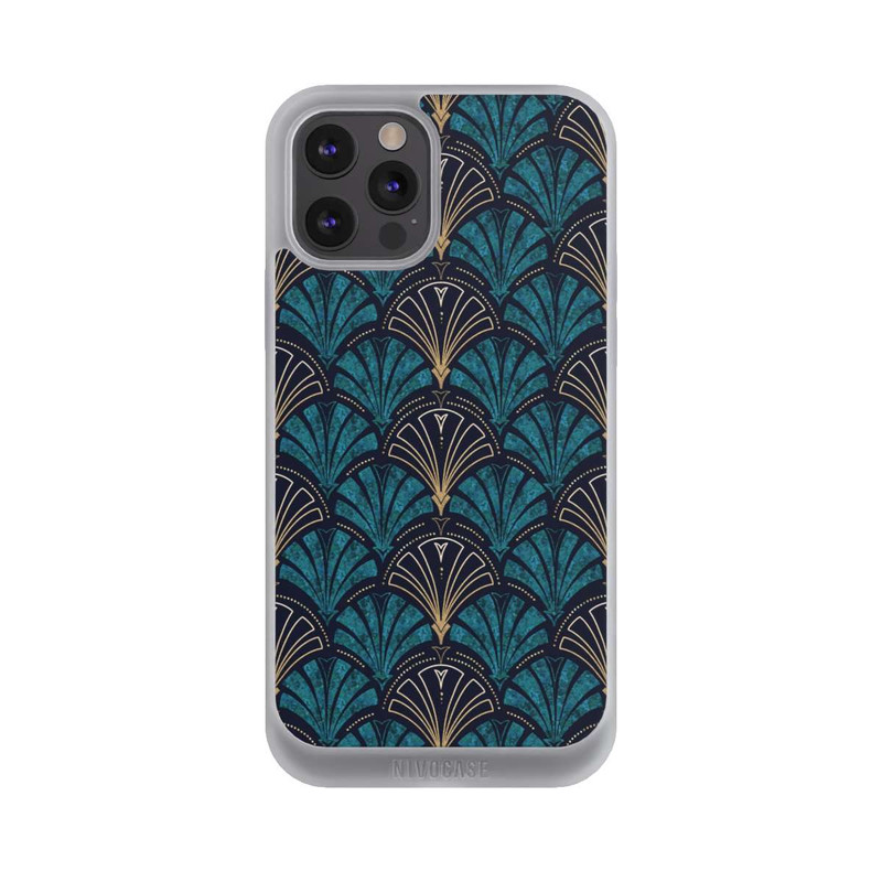 iPhone 12 Pro Max NIVOpure Éventails Art Déco Or