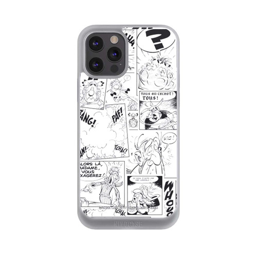 Apple iPhone 12 Pro Max NIVOpure BD Astérix Blanc &amp; Noir