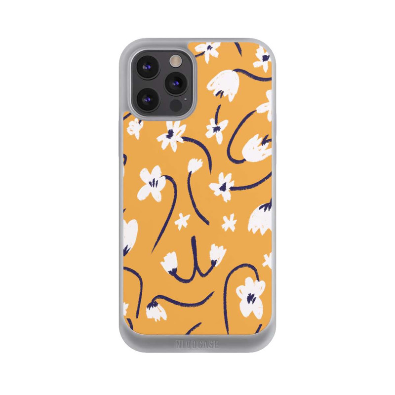 iPhone 12 Pro Max NIVOpure Little Flowers Pattern Yellow