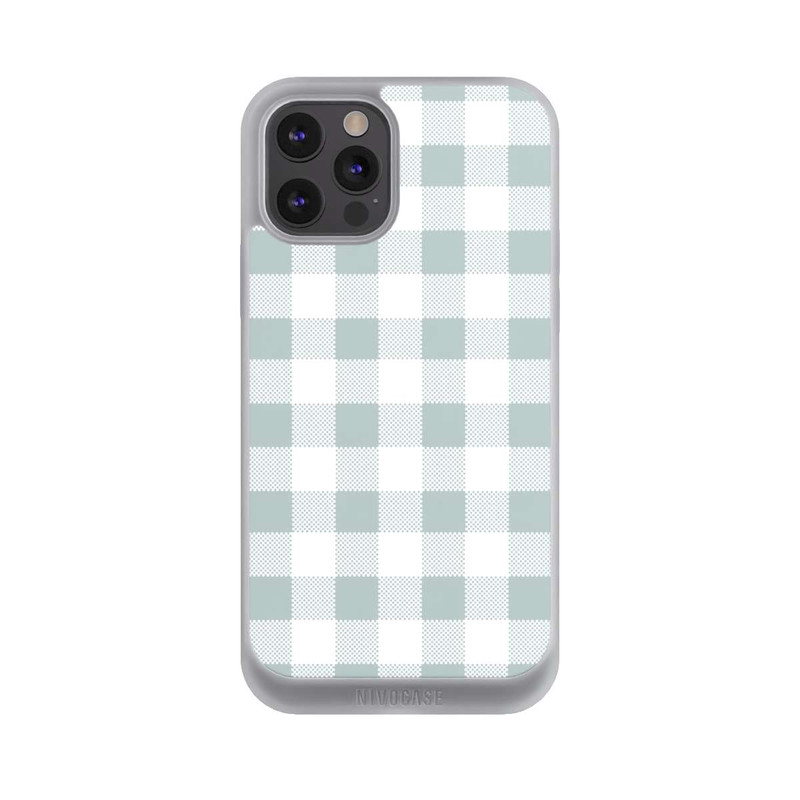 iPhone 12 Pro Max NIVOpure Muster Petrol