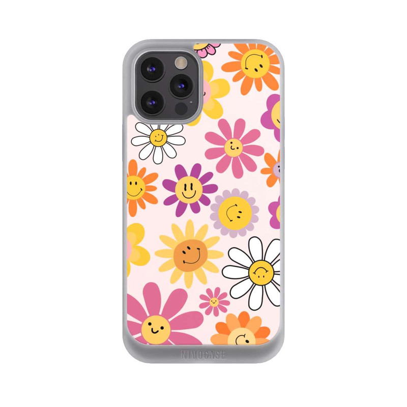 iPhone 12 Pro Max NIVOpure Smiles Pink Flowers