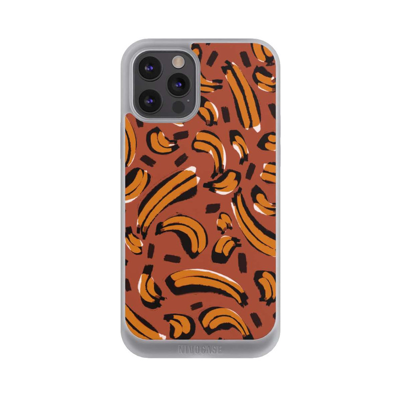 iPhone 12 Pro Max NIVOpure Motif abstrait de bananes