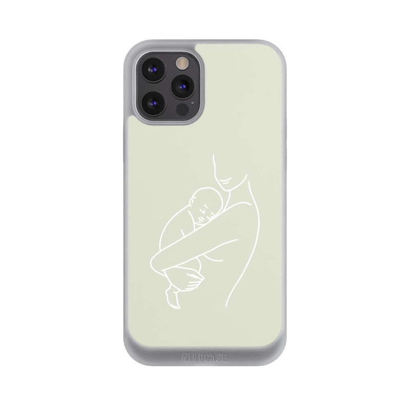 iPhone 12 Pro Max NIVOpure Famille d'art linéaire 3