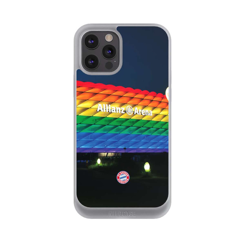 iPhone 12 Pro Max NIVOpure Allianz Arena Regenbogen