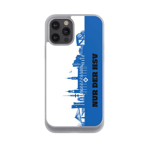 Apple iPhone 12 Pro Max NIVOpure HSV Skyline Blau Weiß