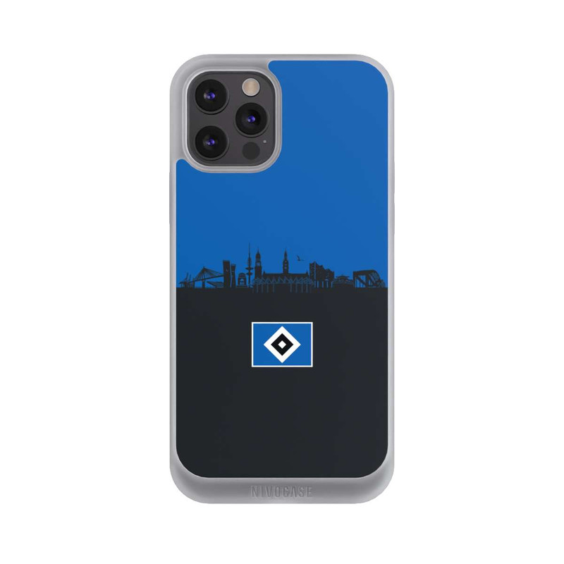 iPhone 12 Pro Max NIVOpure HSV Skyline Blau Schwarz