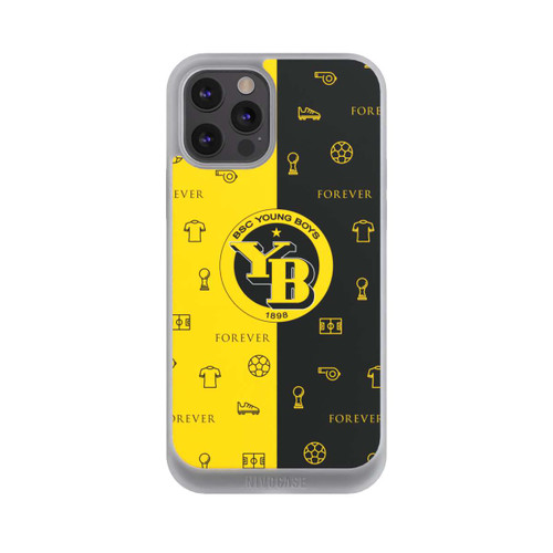 Apple iPhone 12 Pro Max NIVOpure BSC YB Gelb Schwarz Muster