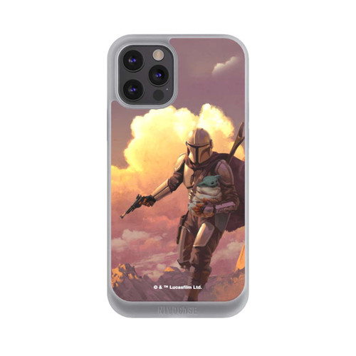 Apple iPhone 12 Pro Max NIVOpure Der Mandalorianer und Grogu Sonnenguntergang Wolken