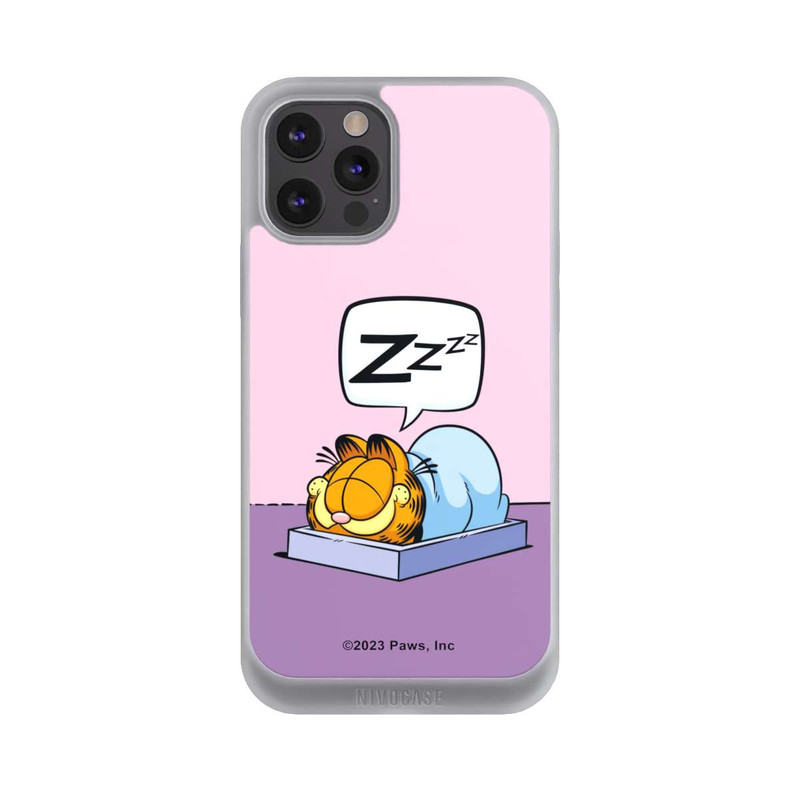 iPhone 12 Pro Max NIVOpure Garfield Nap Attack Pink 