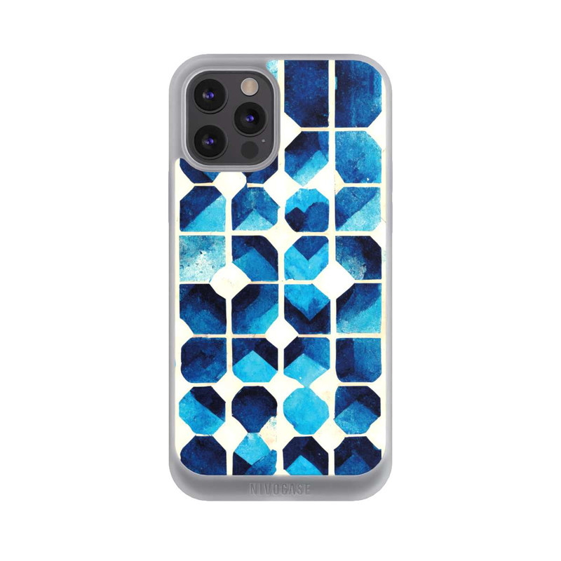 iPhone 12 Pro Max NIVOpure Blaues Muster