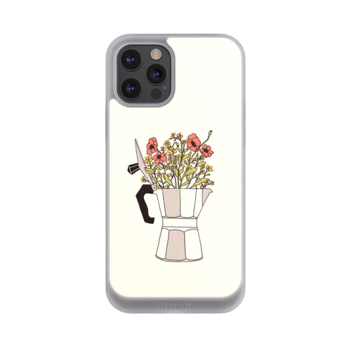 Apple iPhone 12 Pro Max NIVOpure Moka Blumen