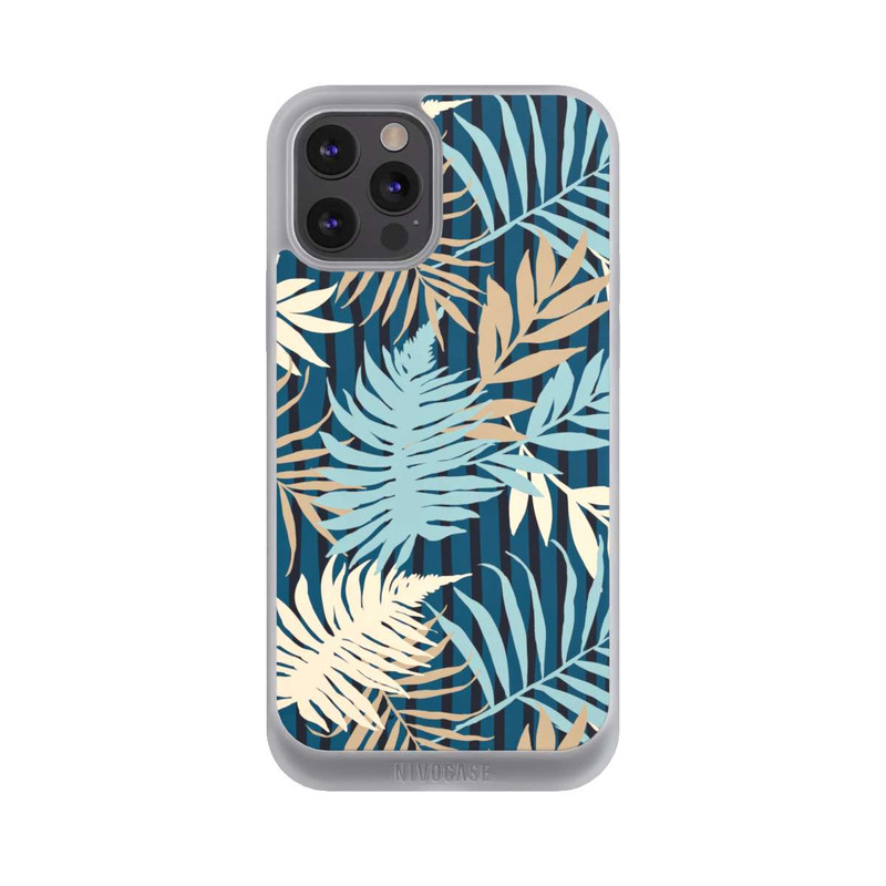 iPhone 12 Pro Max NIVOpure Palm Garden Beige Pattern