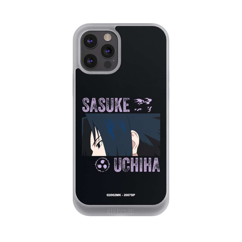 iPhone 12 Pro Max NIVOpure Sasuke Uchiha Gros plan