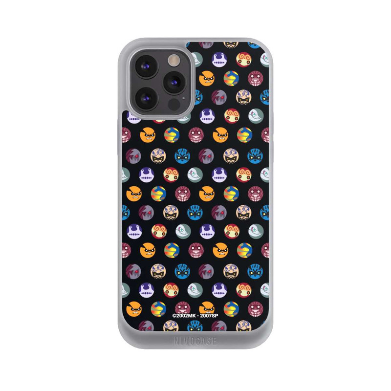 iPhone 12 Pro Max NIVOpure Bijuu Muster Schwarz