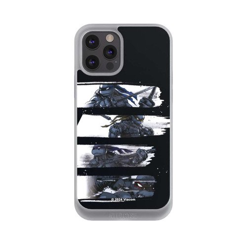 Apple iPhone 12 Pro Max NIVOpure TMNT Black and White Scratch