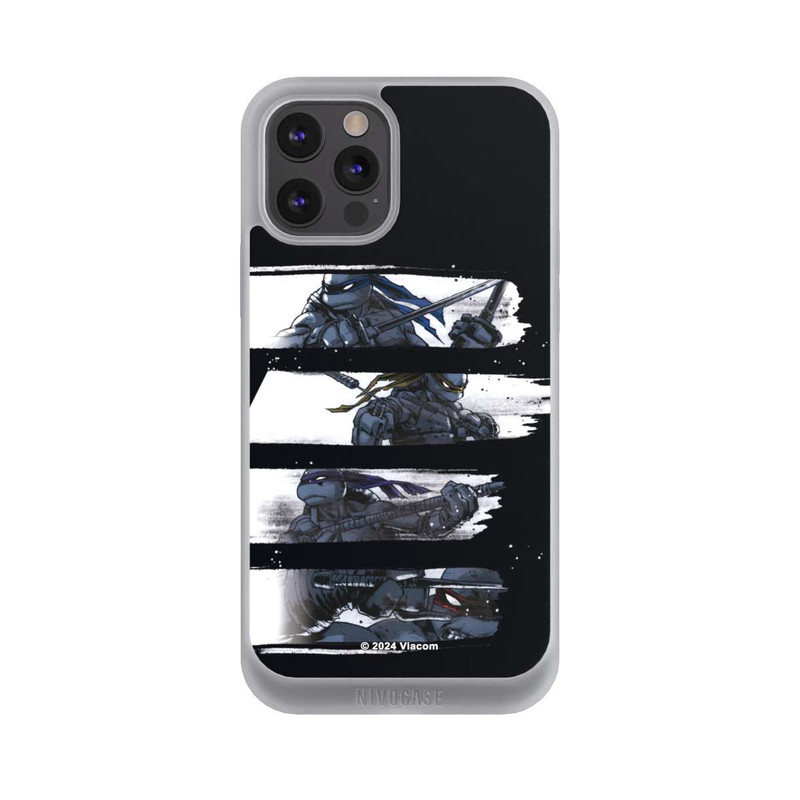 iPhone 12 Pro Max NIVOpure TMNT Schwarz und Weiß Scratch
