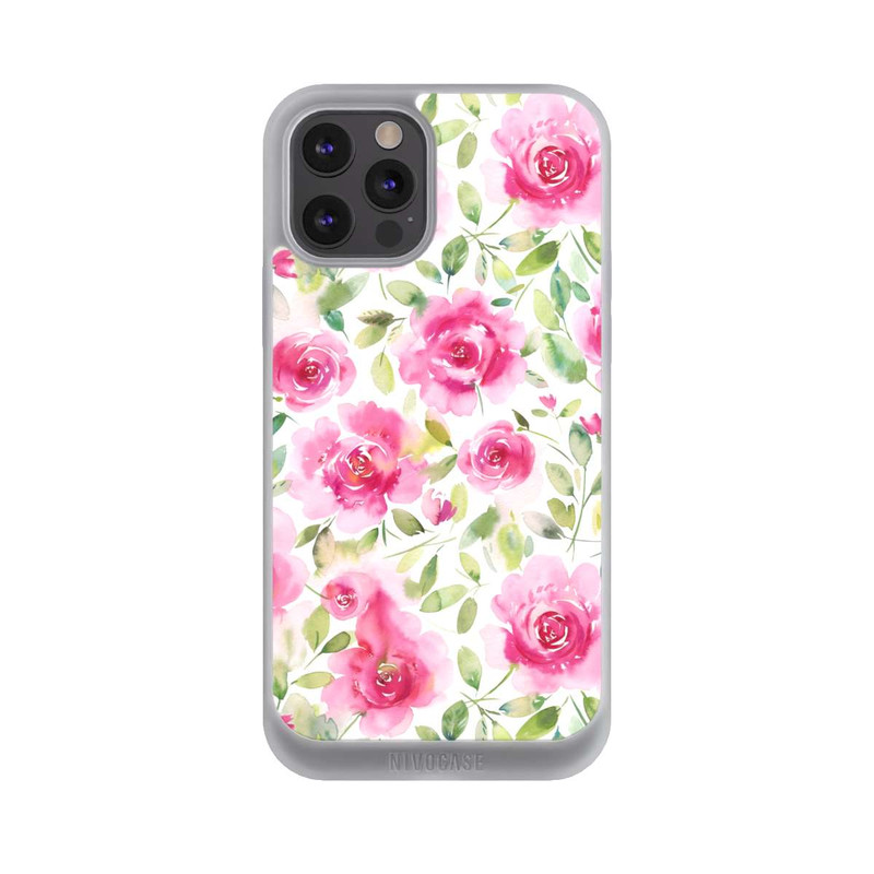 iPhone 12 Pro Max NIVOpure Aquarell Frische Rosen