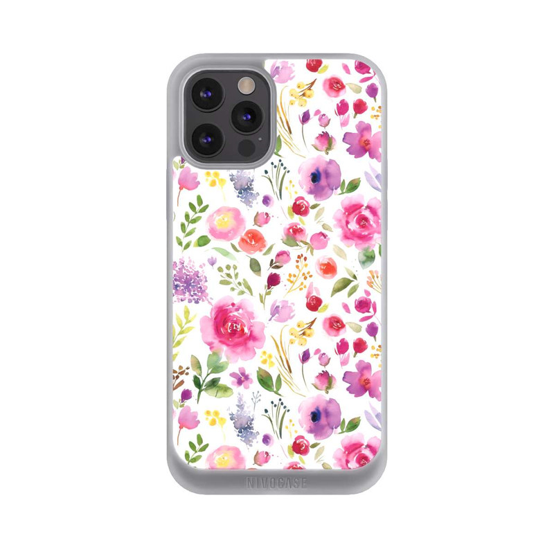 iPhone 12 Pro Max NIVOpure Roses Flowers Purple