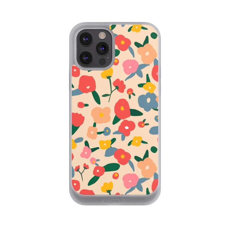 iPhone 12 Pro Max NIVOpure Retro Bold Scandi Flowers