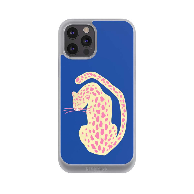 iPhone 12 Pro Max NIVOpure Blue Pink Cat