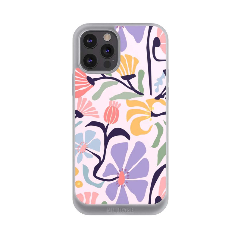 iPhone 12 Pro Max NIVOpure Flower Market Ibiza Pink