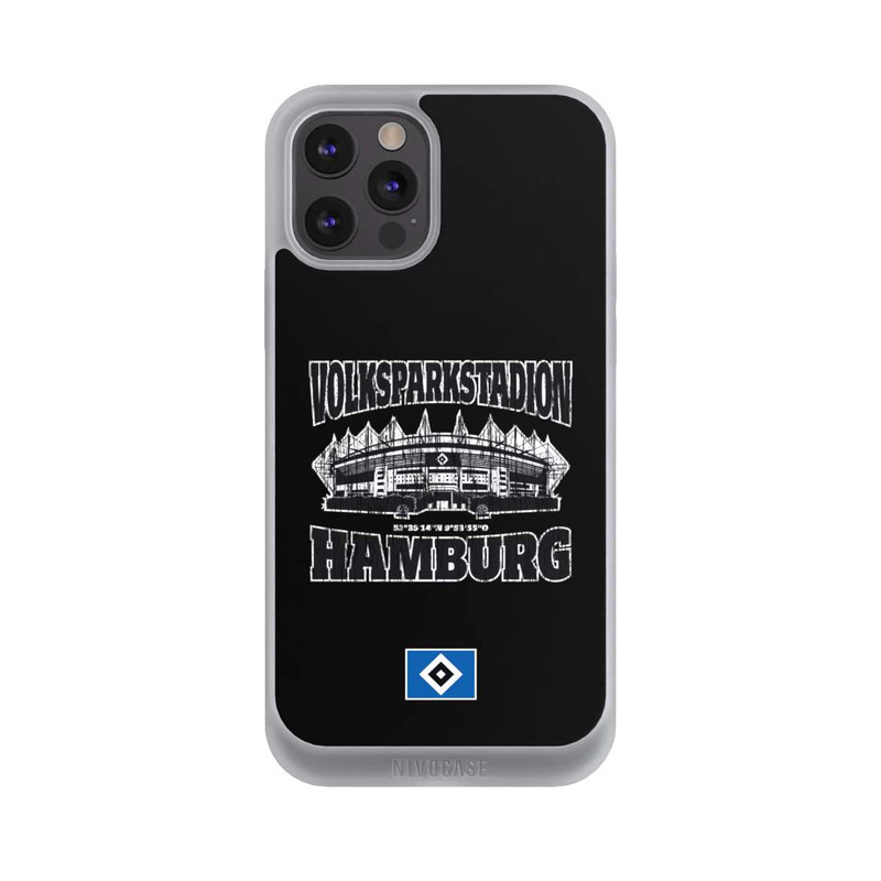 iPhone 12 Pro Max NIVOpure HSV Volksparkstadion Schwarz