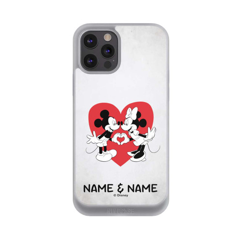 Apple iPhone 12 Pro Max NIVOpure Minnie und Micky Personalisierbar
