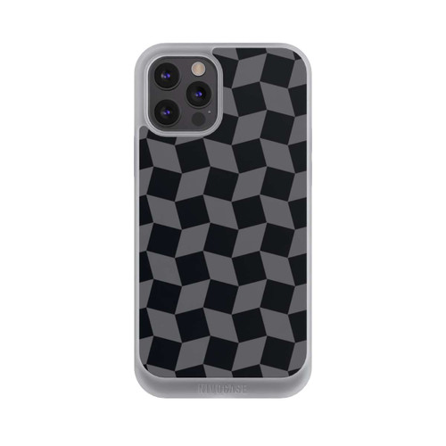 Apple iPhone 12 Pro Max NIVOpure 3D Würfel-Muster Effektt
