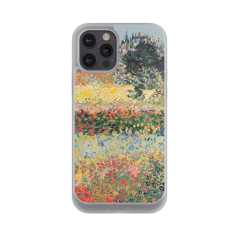 iPhone 12 Pro Max NIVOpure Garden in Bloom, Arles, July 1888 by Vincent van Gogh