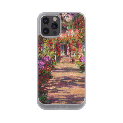 Apple iPhone 12 Pro Max NIVOpure Eine Allee in Monets Garten in Giverny by Claude Monet