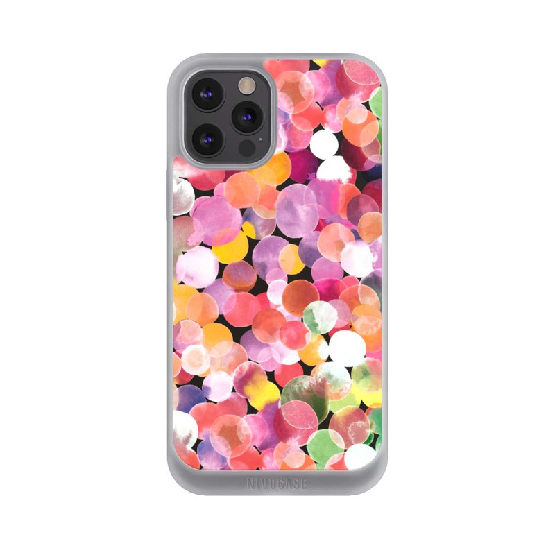 iPhone 12 Pro Max NIVOpure Colorful Watercolor Dots