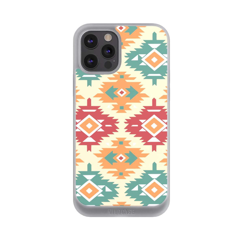 iPhone 12 Pro Max NIVOpure Modern Tribal Boho Aztec Geometric Design 1