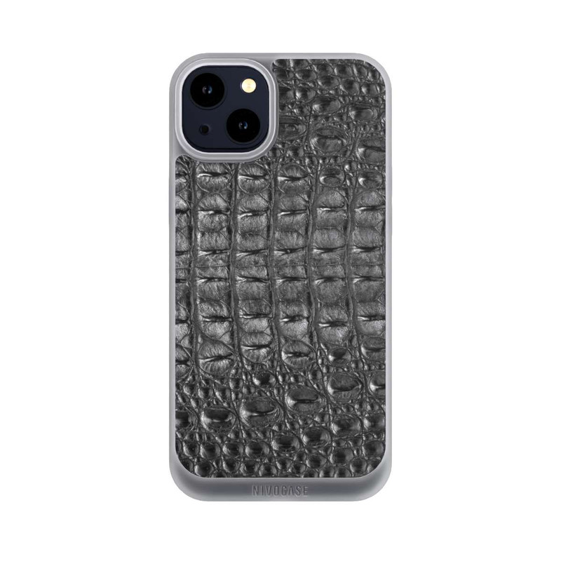 iPhone 14 Plus NIVOpure Croco Noir