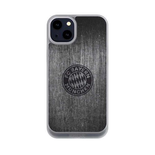 Apple iPhone 14 Plus NIVOpure Metalllook FCB Logo einfarbig