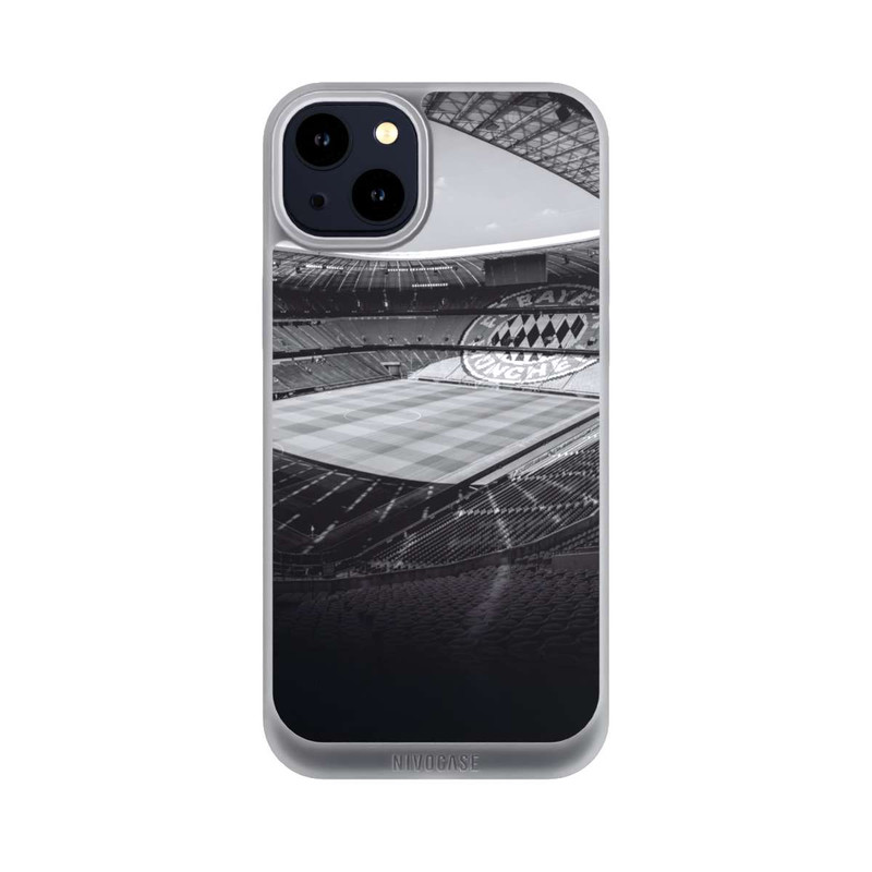 iPhone 14 Plus NIVOpure Stadion FC Bayern - Black White