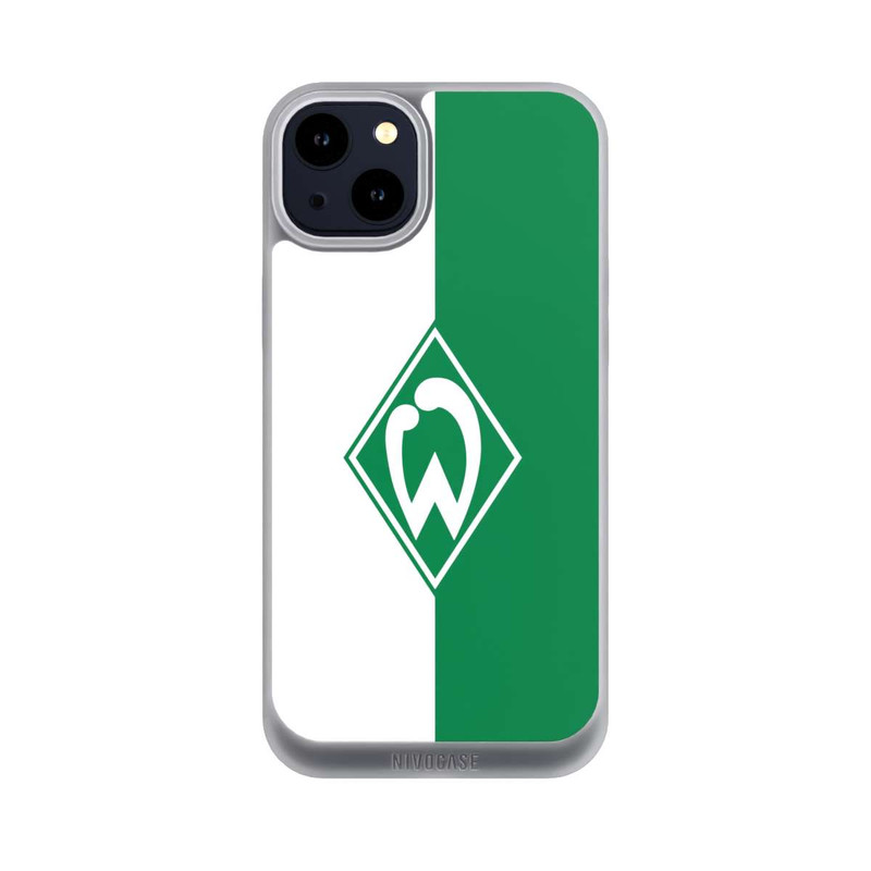 iPhone 14 Plus NIVOpure Weiß-Grün - Werder Bremen