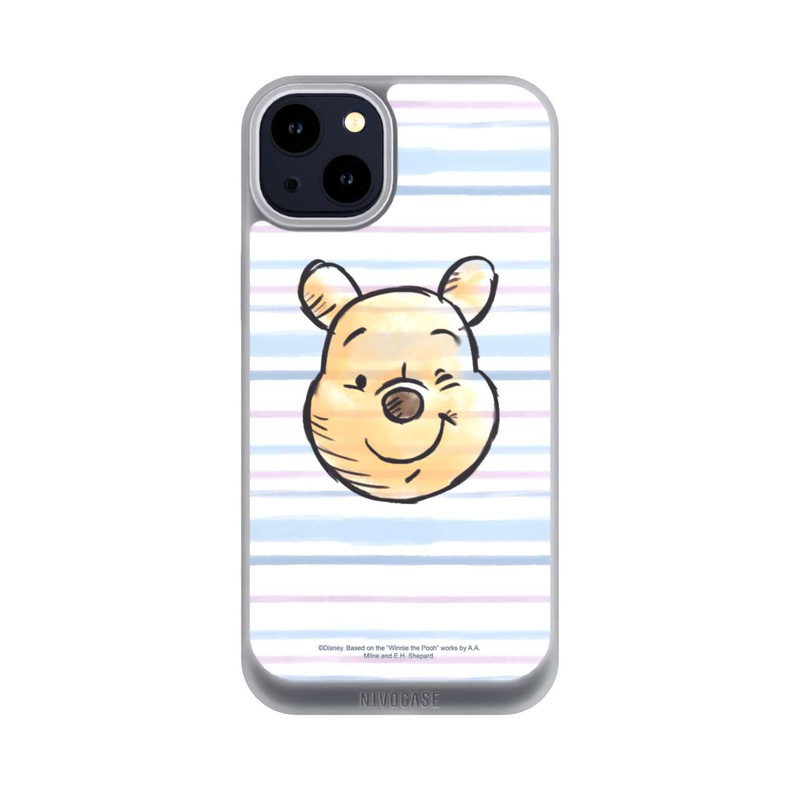 iPhone 14 Plus NIVOpure Winnie Puuh auf Streifen