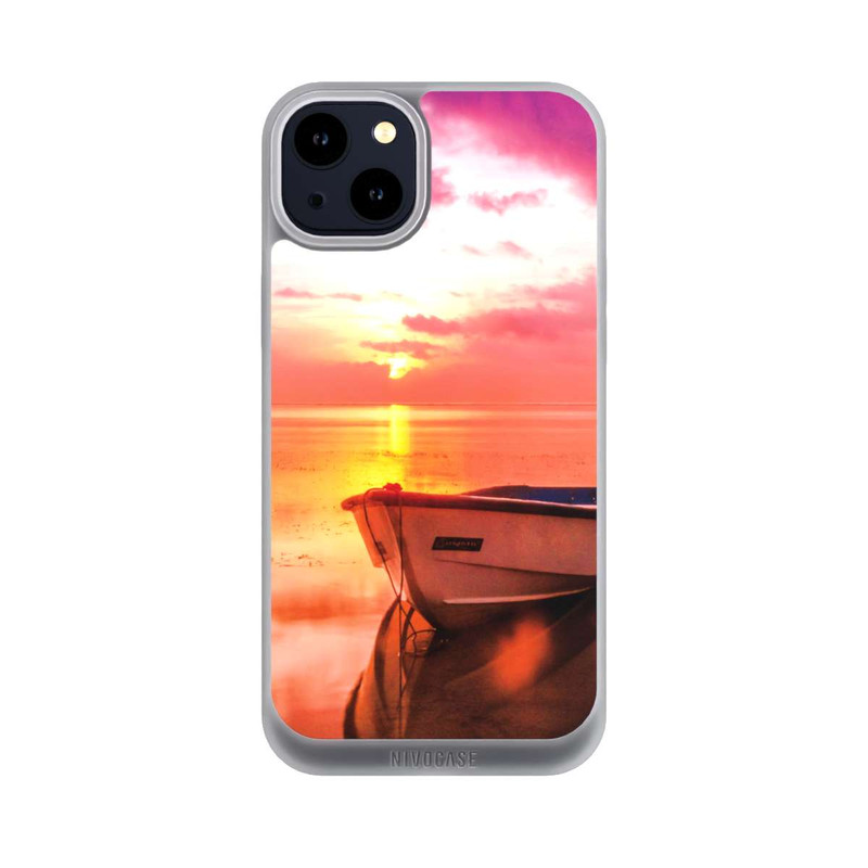 iPhone 14 Plus NIVOpure Beach Dawn Boat
