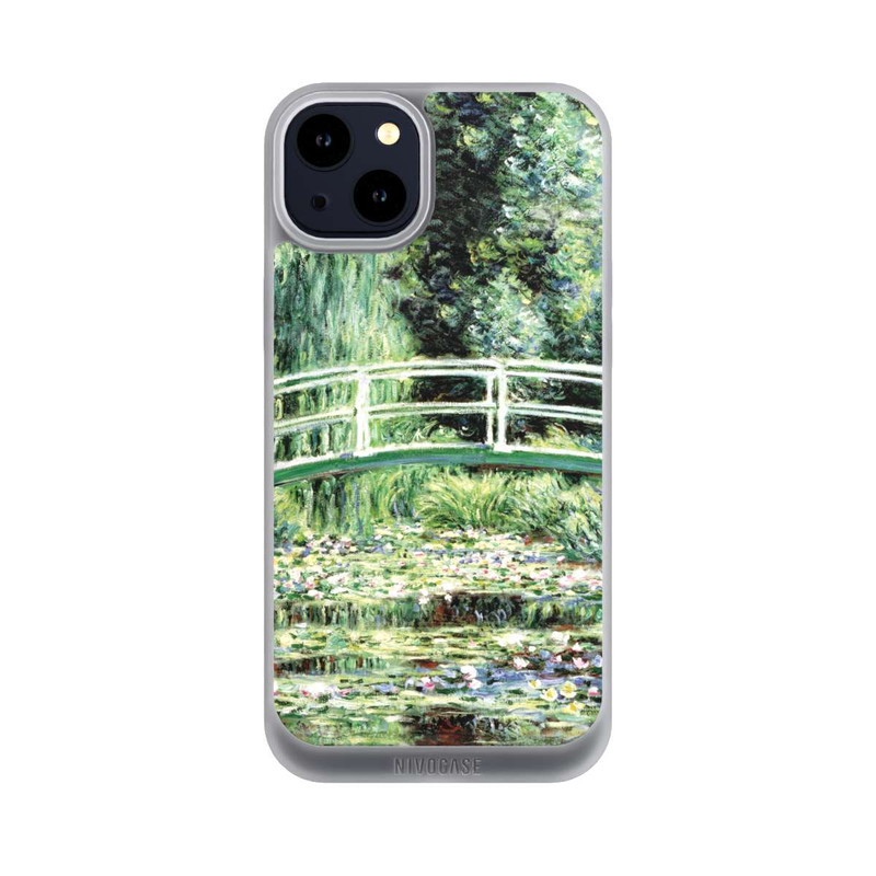 iPhone 14 Plus NIVOpure Weiße Seerosen von Claude Monet